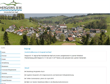 Tablet Screenshot of hergiswil-lu.ch